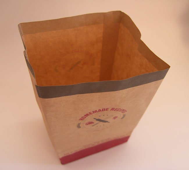 mẫu túi giấy kraft đựng khoai tây chiên 